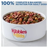 Kibbles 'N Bits Bistro Oven Roasted Beef, Spring Vegetable & Apple Flavor Dog Food, 34.1-Pound