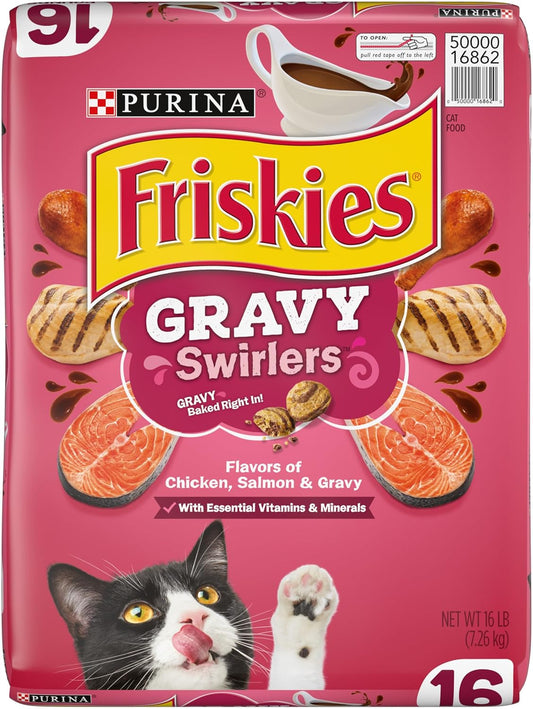 Purina Friskies Gravy Swirlers, 16 lb.