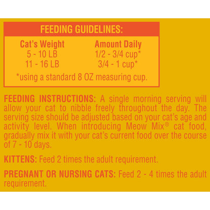 Meow Mix Original Choice Dry Cat Food, 16 Pound Bag