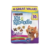 Purina Kit & Kaboodle Original Indoor Dry Cat Food, Chicken, Liver, Turkey & Oceanfish, 30 lb Bag